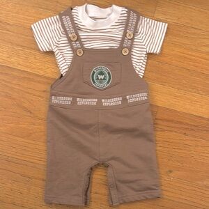 Disney Pixar Wilderness Explorer Organic Overall Costume  Our Universe Russell